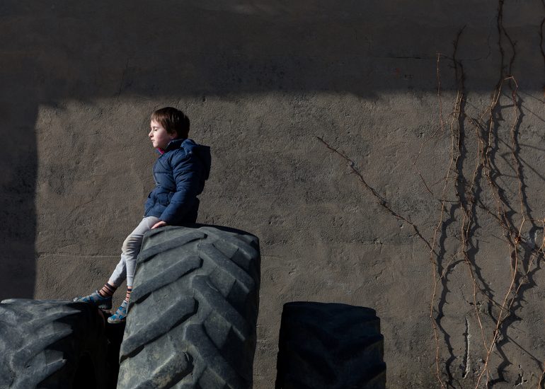 Fotografa de ninyos y bebes Graus Huesca.